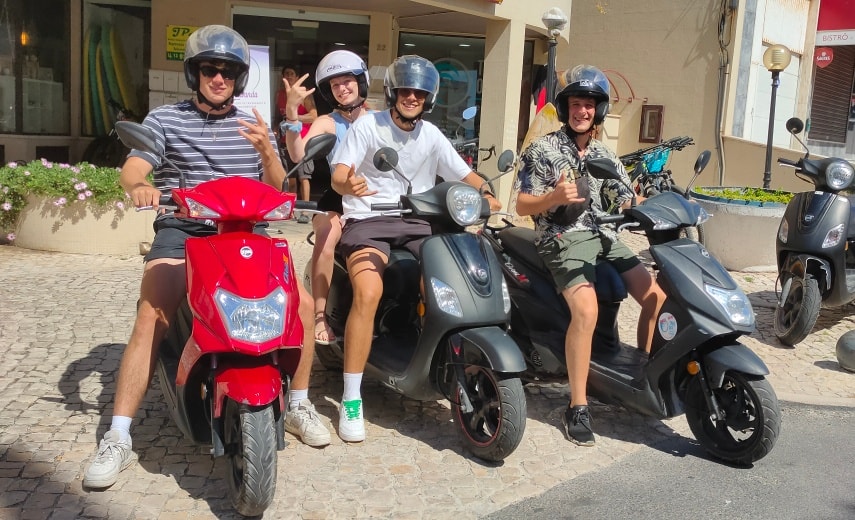 Scooters for rent in Ericeira
